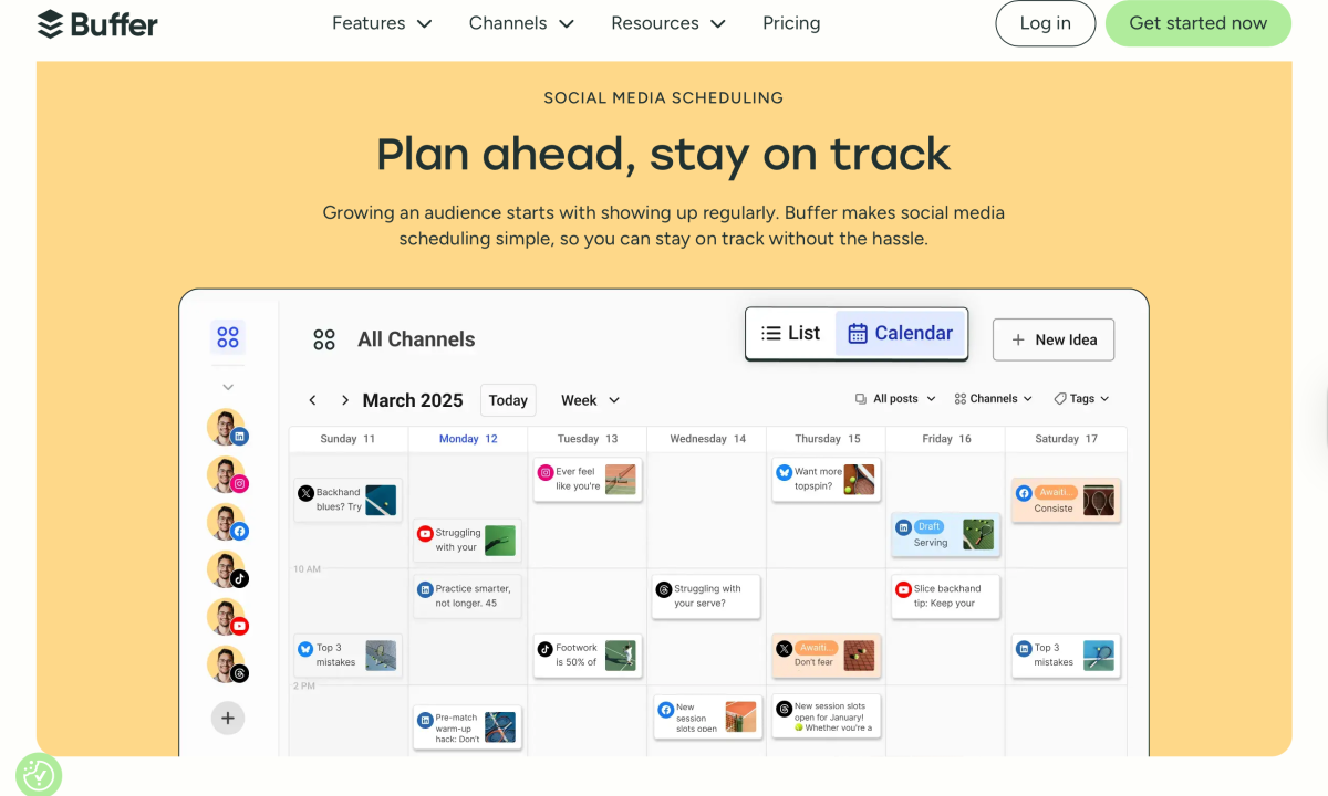 Social Media Scheduling