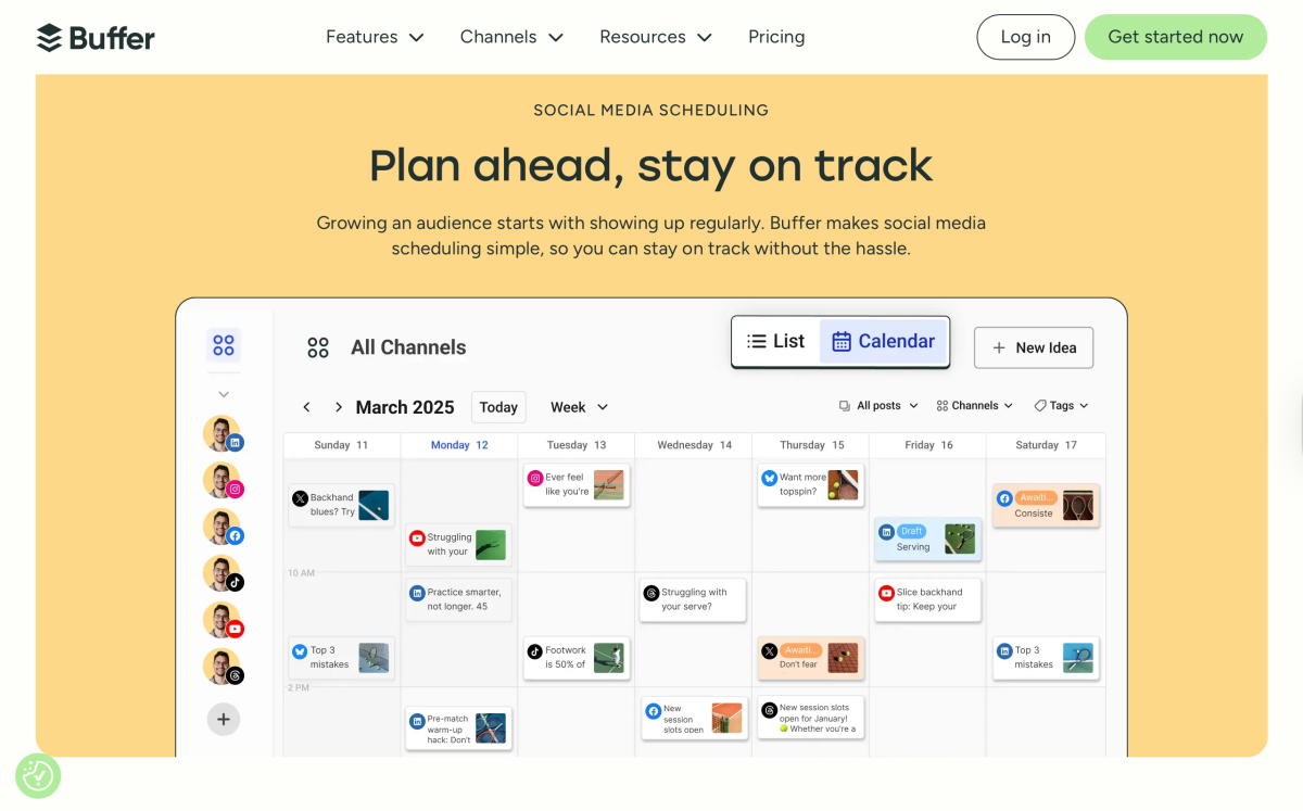Social Media Scheduling
